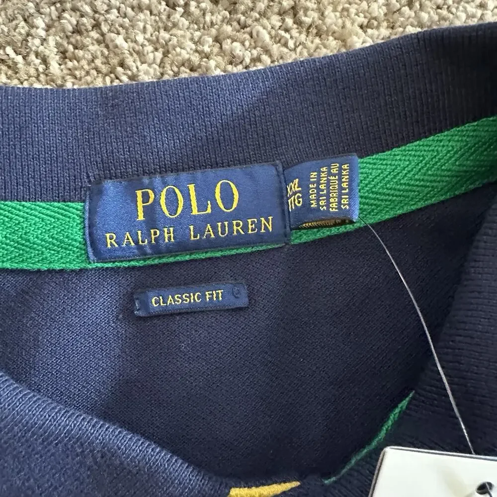 NEW Ralph Lauren PRL Yacht Club Big Pony Polo Shirt TOUR 1967 5th Division XXL